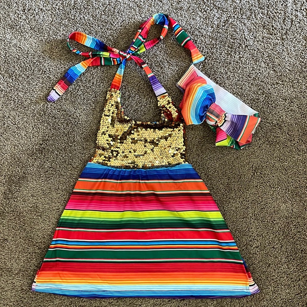 Mexican Baby Girl Dress, size 12M, NWOT